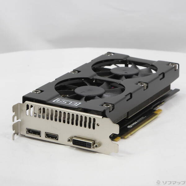 【中古】ELSA(エルザ) GeForce GTX 1060 6GB S.A.C R2 GD1060-6GERS2 【247-ud】