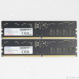 【中古】ADATA(エイデーター) AD5U560016G-DT 32GB 16GB×2枚組 【262-ud】