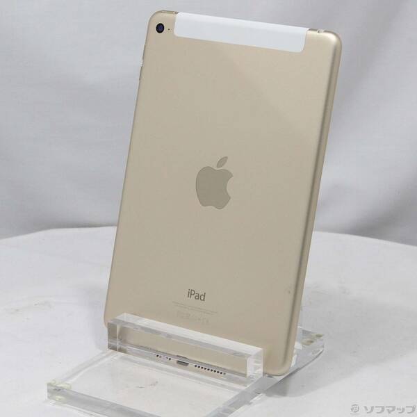 【中古】Apple(アップル) iPad mini 4 32GB ゴールド MNWG2J／A docomoロック解除SIMフリー 【276-ud】