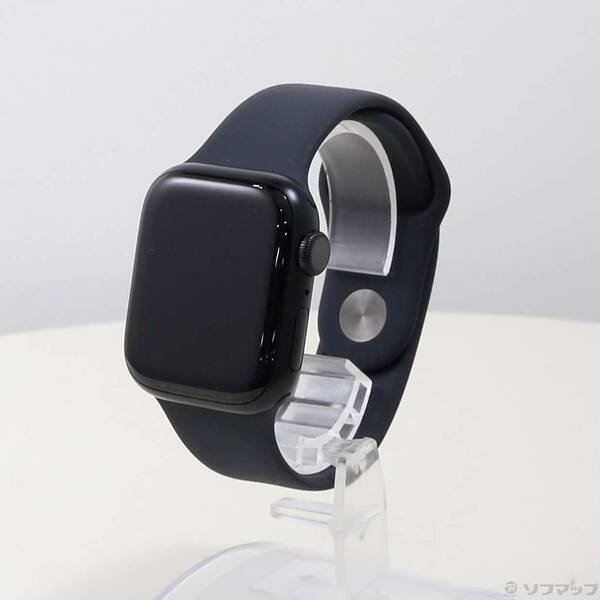 【中古】Apple(アップル) 〔展示品〕 Apple Watch Series 8 GPS 41mm ミッドナイトアルミニウムケース ミッドナイトスポーツバンド 【2..