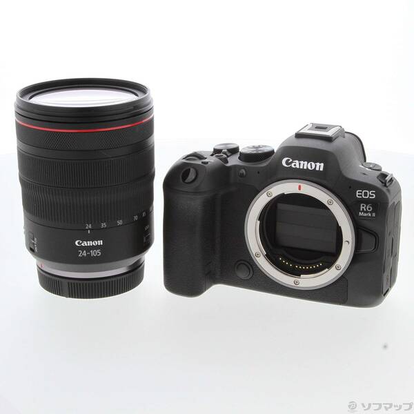 【中古】Canon(キヤノン) EOS R6 Mark II RF24-105L IS USM レンズキット 【352-ud】