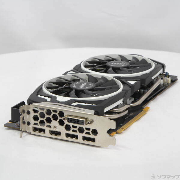 【中古】MSI(エムエスアイ) GeForce GTX 1070 ARMOR 8G OC 【262-ud】