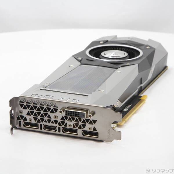 【中古】ZOTAC(ゾタック) GeForce GTX 1070 Founders Edition ZT-P10700A-10P 【262-ud】