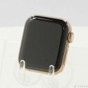 【中古】Apple(アップル) Apple Watch Series 5 GPS + Cellular 40mm ゴールドステンレススチールケース バンド無し ...
