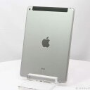 【中古】Apple(アップル) iPad Air 2 64GB スペースグレイ MGHX2J／A au 【276-ud】