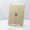 【中古】Apple(アップル) iPad Air 2 16GB ゴールド MH1C2J／A docomo 【305-ud】