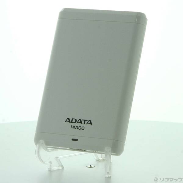 【中古】ADATA(エイデーター) AHV100-1TU3-CWH ホワイト 【262-ud】