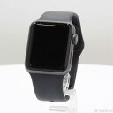 yÁzApple(Abv) Apple Watch Series 3 GPS 38mm Xy[XOCA~jEP[X ubNX|[coh y344-udz