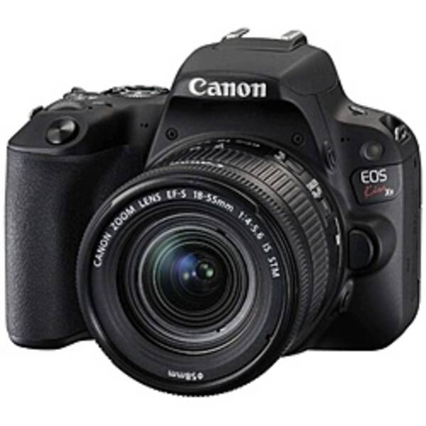 【中古】Canon(キヤノン) EOS Kiss X9 ブラック EF-S18-55 IS STM レンズキット 【352-ud】