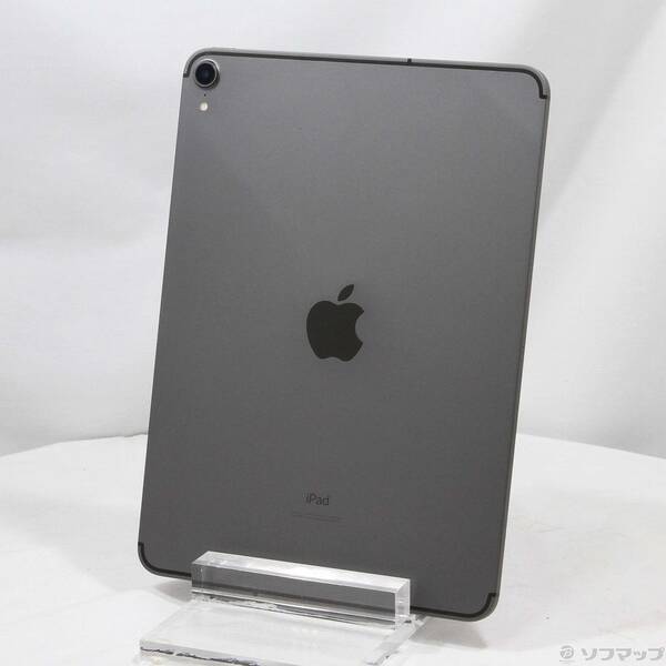 【中古】Apple(アップル) iPad Pro 11インチ 256GB スペースグレイ MU102J／A auロック解除SIMフリー 【348-ud】