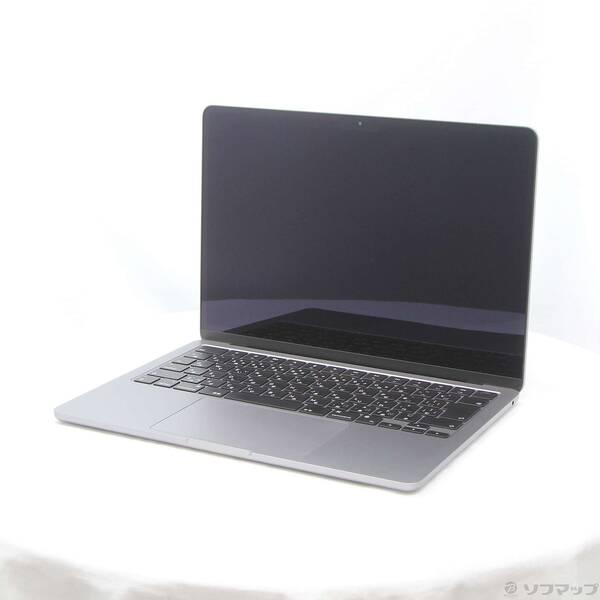 【中古】Apple(アップル) MacBook Air 13.6-inch Mid 2022 MLXW3J／A Apple M2 8コアCPU_8コアGPU 8GB SSD256GB スペースグレイ 〔12.6 Monterey〕 【344-ud】