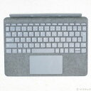 【中古】Microsoft(マイクロソフト) 〔展示品〕 Surface Go Signature タイプカバー KCU-00059 アイスブルー 【262-ud】