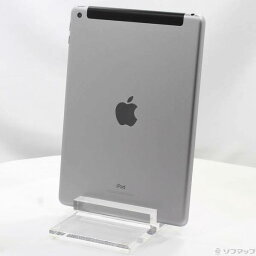 【中古】Apple(アップル) iPad 第5世代 32GB スペースグレイ MP1J2J／A auロック解除SIMフリー 【352-ud】