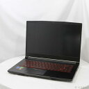 【中古】MSI(エムエスアイ) 〔展示品〕 Thin GF63 12U THIN-GF6312UC3050JP ブラック 【262-ud】