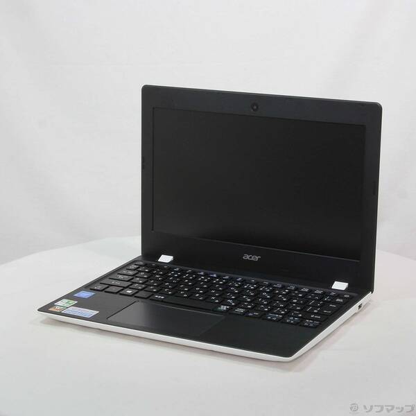 【中古】Acer(エイサー) 格安安心パソコン Aspire One 11 AO1-132-H14N／W クラウドホワイト 〔Windows 10〕 【371-ud】