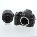 【中古】Nikon(ニコン) Nikon D5000 AF-S 18-55 VR レンズキット (1230万画素／SDHC) 【349-ud】