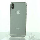 【中古】Apple(アップル) iPhoneX 64GB シルバー MQAY2J／A SIMフリー 【368-ud】