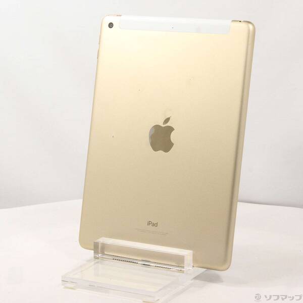 【中古】Apple(アップル) iPad 第5世代 32GB ゴールド MPG42J／A docomoロック解除SIMフリー 【262-ud】