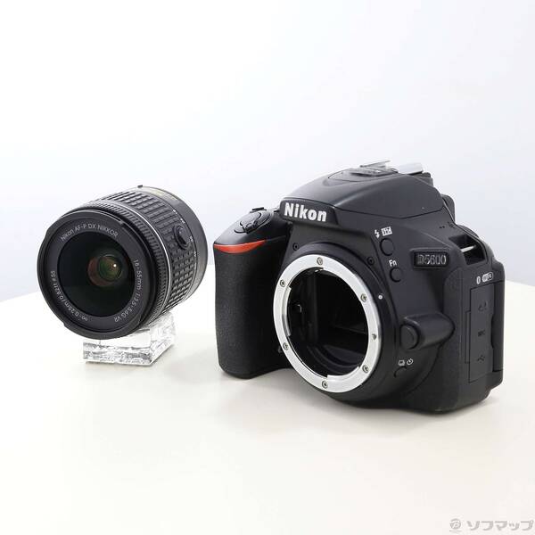 【中古】Nikon(ニコン) NIKON D5600 18-55 VR レンズキット ブラック 【348-ud】