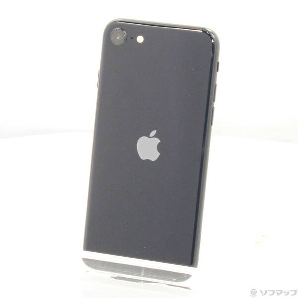 【中古】Apple(アップル) iPhone SE 第3世代 128GB ミッドナイト MMYF3J／A SIMフリー 【297-ud】