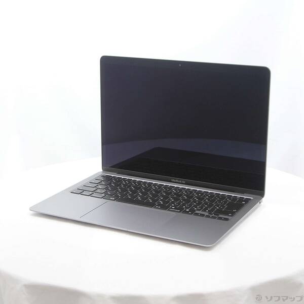 【中古】Apple(アップル) MacBook Air 13.3-inch Late 2020 MGN63J／A Apple M1 8コアCPU_7コアGPU 8GB SSD256GB スペースグレイ 〔12.6 Monterey〕 【262-ud】