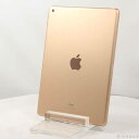【中古】Apple(アップル) iPad 第7世代 32GB ゴールド MW762J／A Wi-Fi 【349-ud】