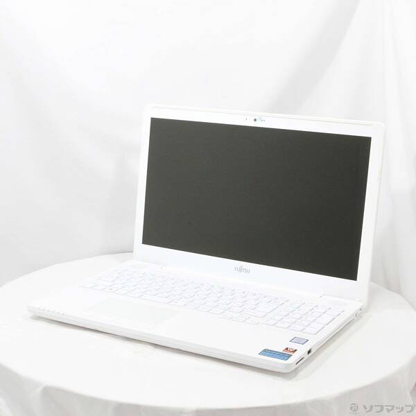 【中古】FUJITSU(富士通） LIFEBOOK AH50／B3 FMVA50B3W2 プレミアムホワイト 〔Windows 10〕 【305-ud】