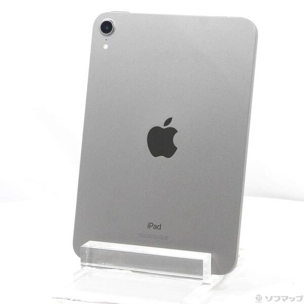 【中古】Apple(アップル) iPad mini 第6世代 256GB スペースグレイ MK7T3J／A Wi-Fi 【377-ud】