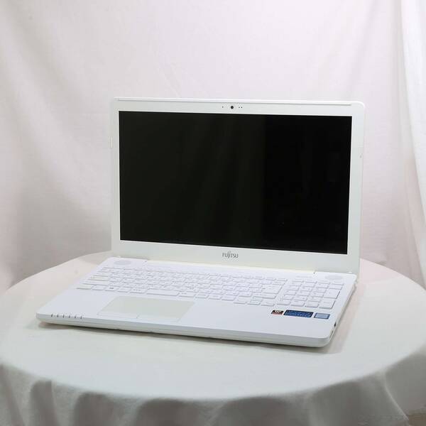 【中古】FUJITSU(富士通） LIFEBOOK AH50／B3 FMVA50B3W2 プレミアムホワイト 〔Windows 10〕 【258-ud】