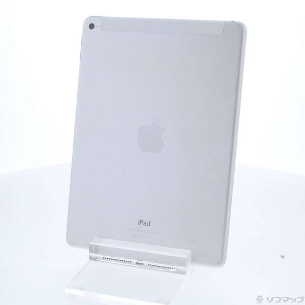 【中古】Apple(アップル) iPad Air 2 64GB シルバー MGHY2J／A SoftBank 【297-ud】