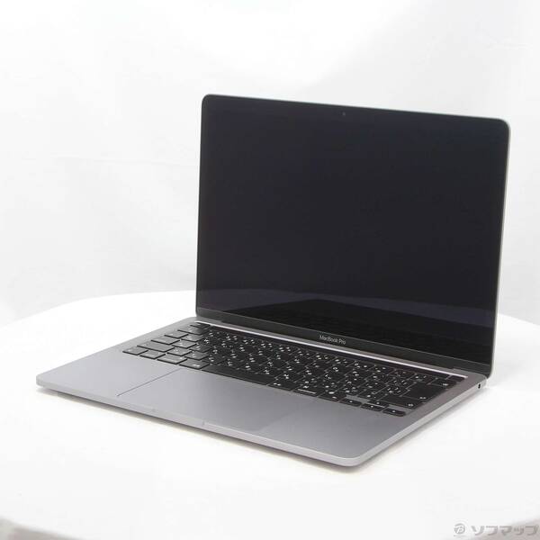 【中古】Apple(アップル) MacBook Pro 13.3-inch Late 2020 MYD82J／A Apple M1 8コアCPU_8コアGPU 8GB SSD256GB スペースグレイ 〔12.6 Monterey〕 【377-ud】