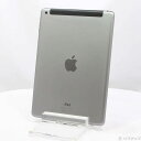 【中古】Apple(アップル) iPad Air 32GB スペースグレイ MD792JA／A au 【247-ud】