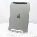 【中古】Apple(アップル) iPad Air 32GB スペースグレイ MD792JA／A au 【247-ud】