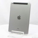 【中古】Apple(アップル) iPad Air 32GB スペースグレイ MD792JA／A au 【247-ud】