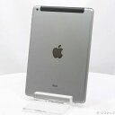 【中古】Apple(アップル) iPad Air 32GB スペースグレイ MD792JA／A au 【247-ud】