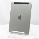 【中古】Apple(アップル) iPad Air 64GB スペースグレイ MD793JA／A au 【247-ud】