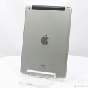 【中古】Apple(アップル) iPad Air 32GB スペースグレイ MD792JA／A au 【247-ud】