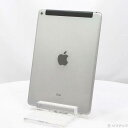 【中古】Apple(アップル) iPad Air 2 64GB スペースグレイ MGHX2J／A docomo 【262-ud】
