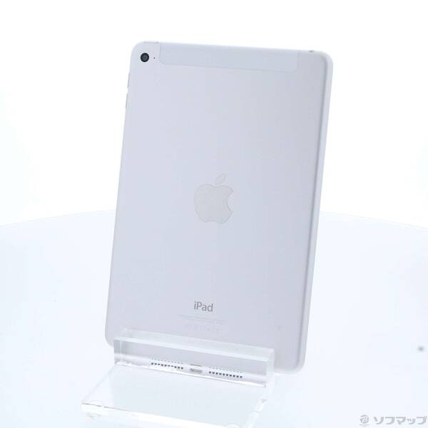 【中古】Apple(アップル) iPad mini 4 128GB シルバー MK772J／A SIMフリー 【276-ud】