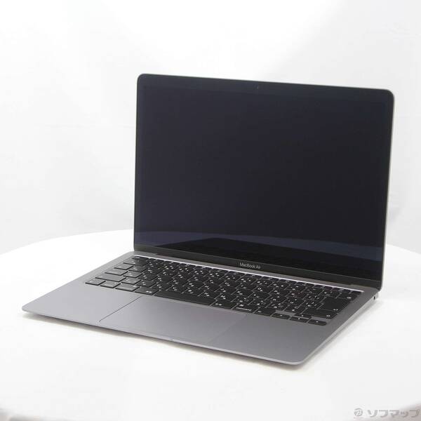 【中古】Apple(アップル) MacBook Air 13.3-inch Early 2020 MWTJ2J／A Core_i3 1.1GHz 8GB SSD256GB スペースグレイ 〔10.15 Catalina〕 【381-ud】