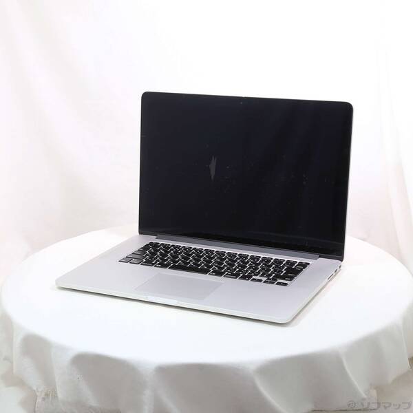 【中古】Apple(アップル) MacBook Pro 15-inch Mid 2015 MJLQ2J／A Core_i7 2.2GHz 16GB SSD256GB 〔10.15 Catalina〕 【258-ud】