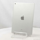 【中古】Apple(アップル) iPad 第7世代 32GB シルバー MW752J／A Wi-Fi 【251-ud】