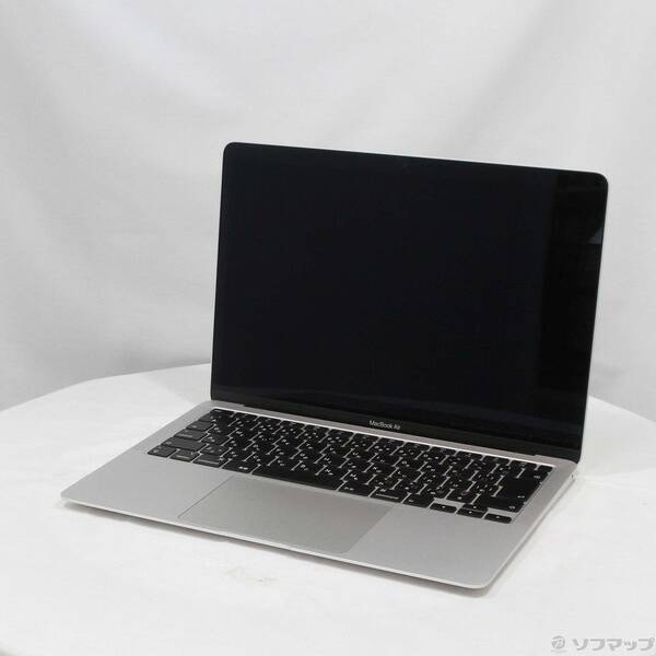 【中古】Apple(アップル) MacBook Air 13.3-inch Early 2020 MWTK2J／A Core_i3 1.1GHz 8GB SSD256GB シルバー 〔10.15 Catalina〕 【2..