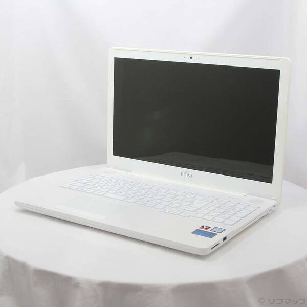 【中古】FUJITSU(富士通） LIFEBOOK AH50／B3 FMVA50B3W2 プレミアムホワイト 〔Windows 10〕 【262-ud】