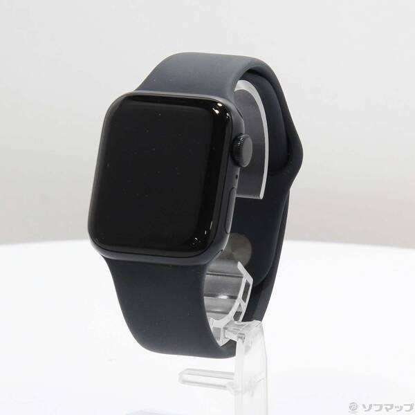 【中古】Apple(アップル) Apple Watch SE 第2世代 GPS 40mm ミッドナイトアルミニウムケース ミッドナイトスポーツバンド 【258-ud】