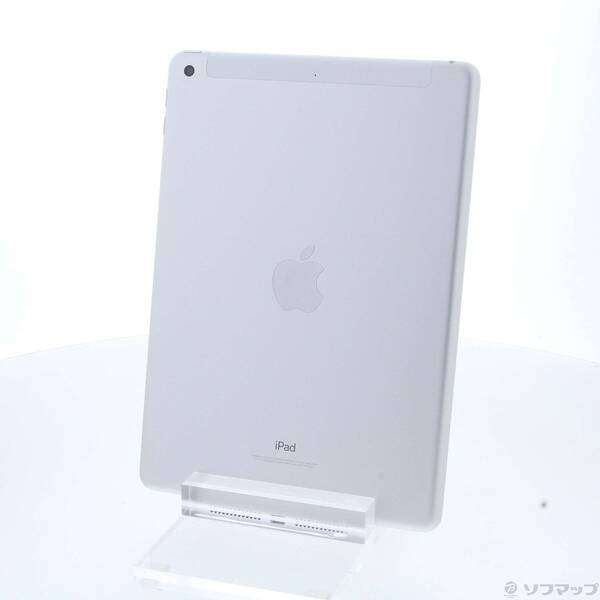 【中古】Apple(アップル) iPad 第6世代 32GB シルバー MR6P2J／A SIMフリー 【377-ud】