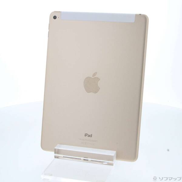 【中古】Apple(アップル) iPad Air 2 128GB ゴールド MH1G2J／A docomo 【344-ud】