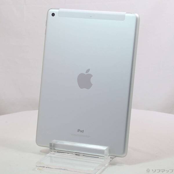 【中古】Apple(アップル) iPad 第6世代 32GB シルバー MR6P2J／A auロック解除SIMフリー 【349-ud】
