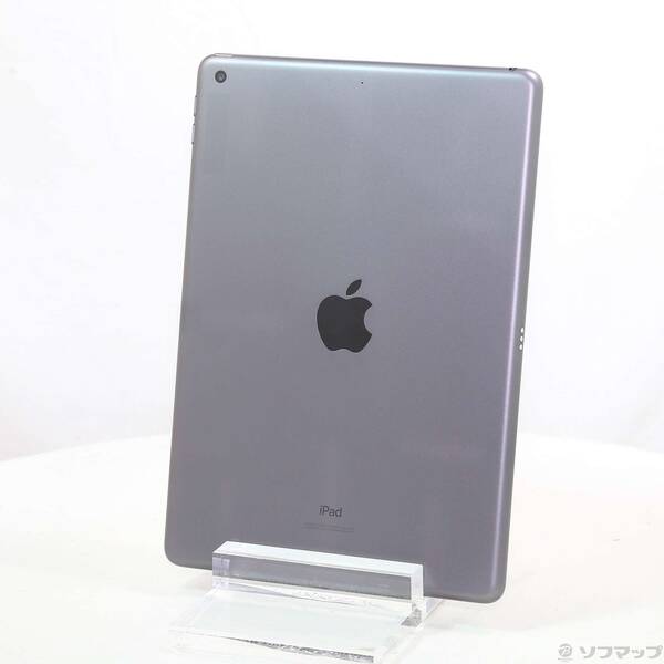 【中古】Apple(アップル) iPad 第7世代 32GB スペースグレイ MW742J／A Wi-Fi 【258-ud】