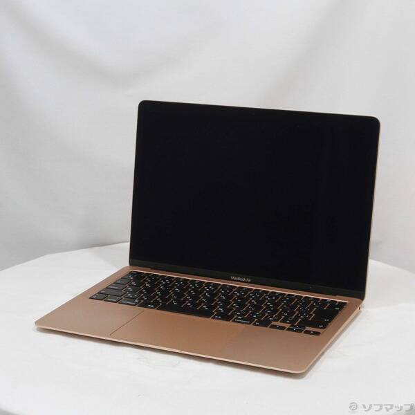 【中古】Apple(アップル) MacBook Air 13.3-inch Early 2020 MWTL2J／A Core_i3 1.1GHz 8GB SSD256GB ゴールド 〔10.15 Catalina〕 【262-ud】